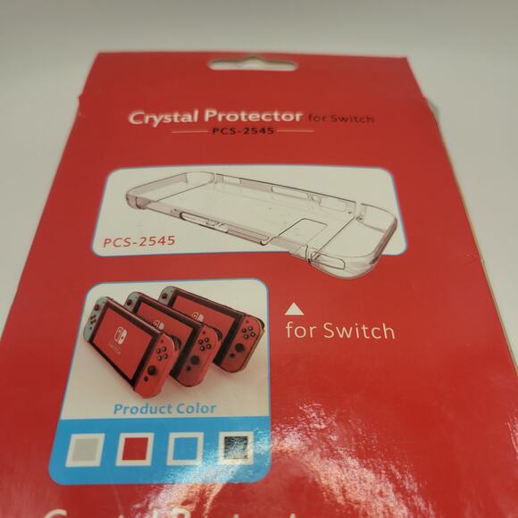 Crystal Clear Case Protector for Nintendo Switch PCS-2545 - Picture 1 of 4